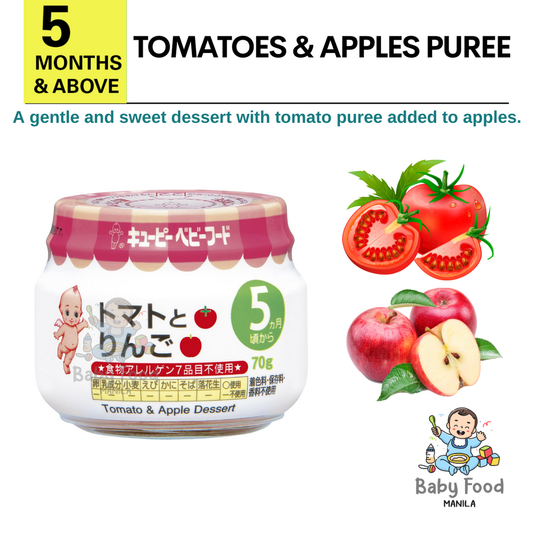 KEWPIE Apple & Tomatoes