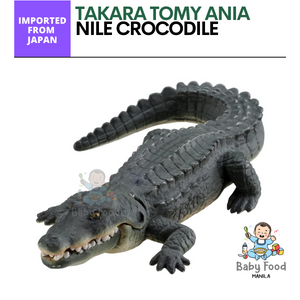 Takara Tomy Ania As-08 Nile Crocodile Figure Japan for sale online