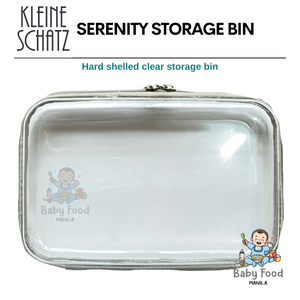 SERENITY Storage bins [hard shelled clear storage case]