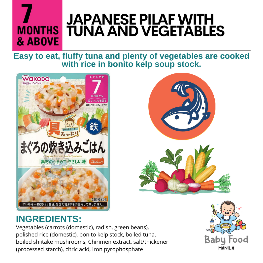 WAKODO Japanese Pilaf with Tuna & Vegetables
