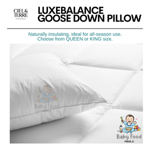 CIEL & TERRE LUXEBalance Goose down pillow