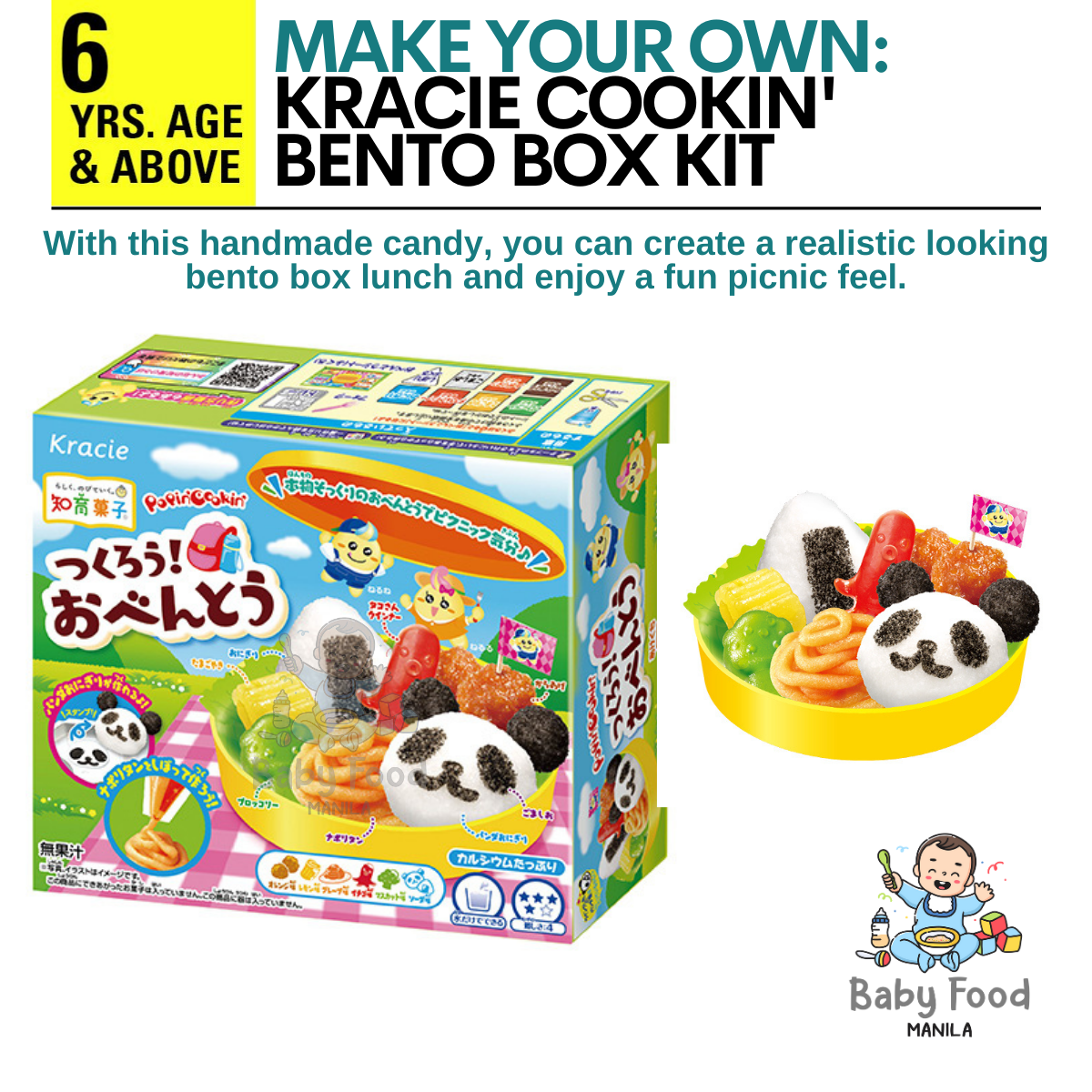 KRACIE Popin' Cookin' Bento Boxed Meal Kit – babyfoodmanila