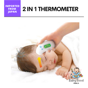 EDISON MAMA Infrared thermometer with cap [2 in 1]
