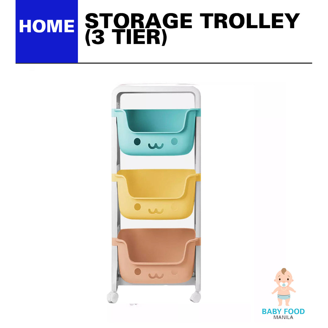 Kid's Storage trolley (3-tier)