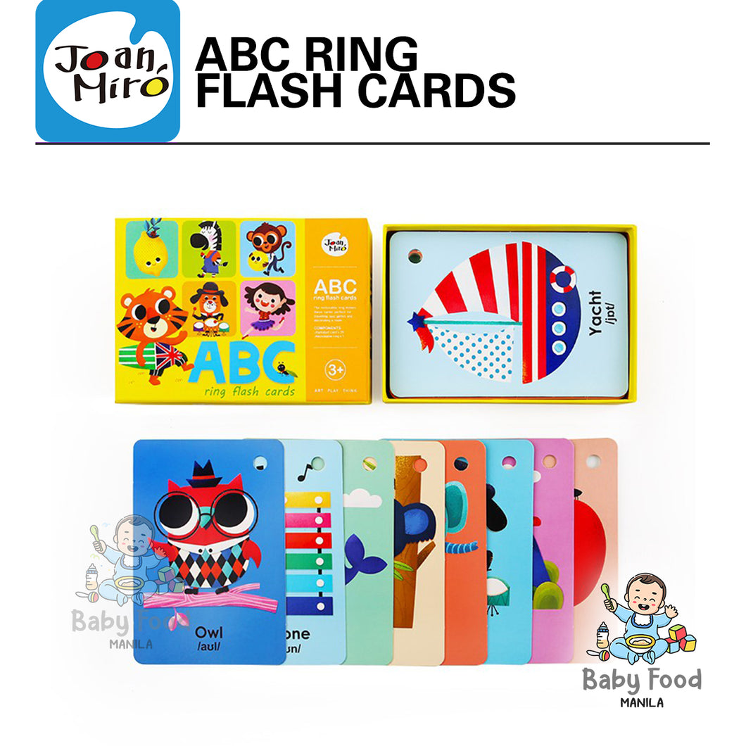 JOAN MIRO ABC Ring flash cards