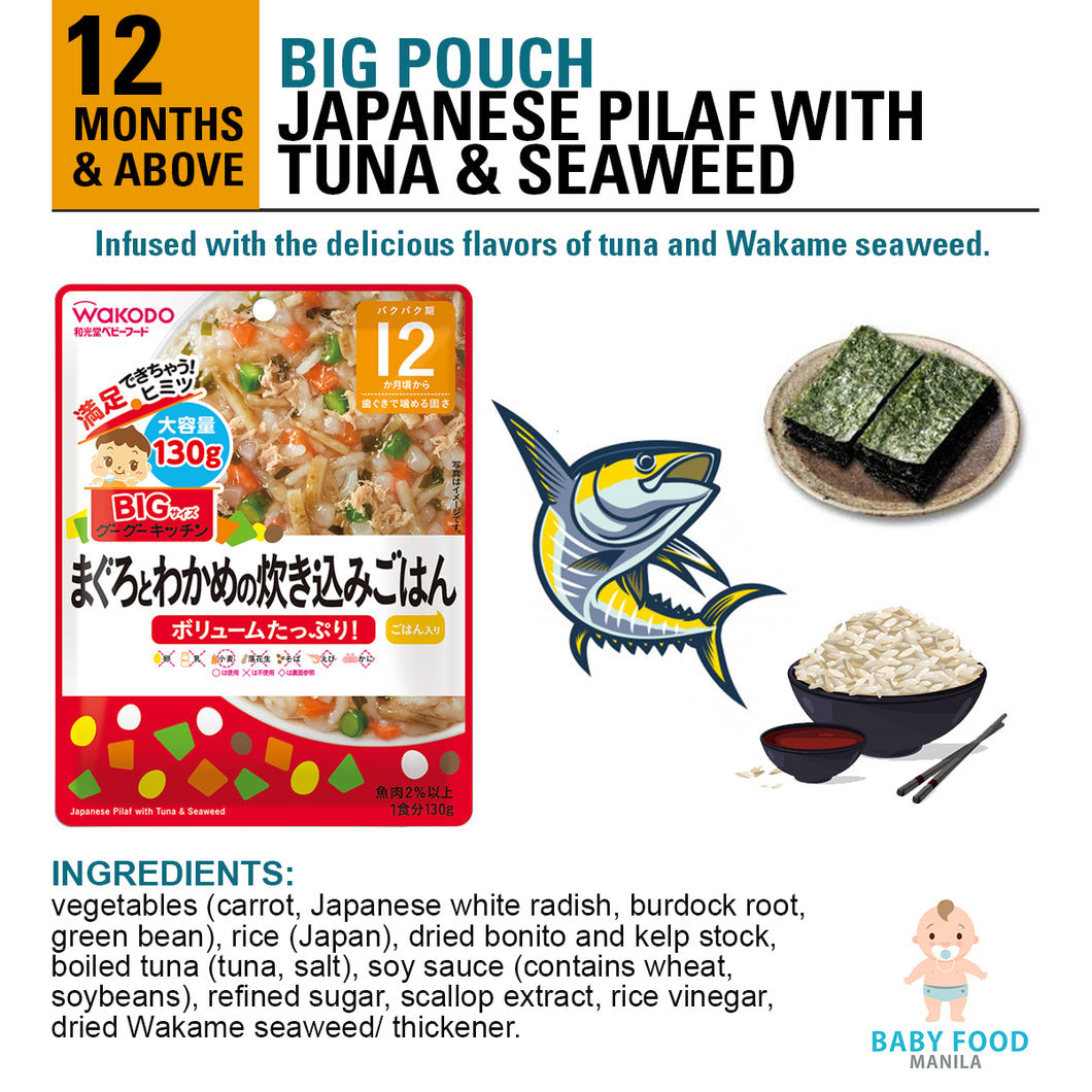 WAKODO [BIG MEAL] Japanese Pilaf with Tuna & Seaweed