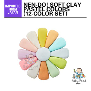 NEN-DO Pastel colored clay set