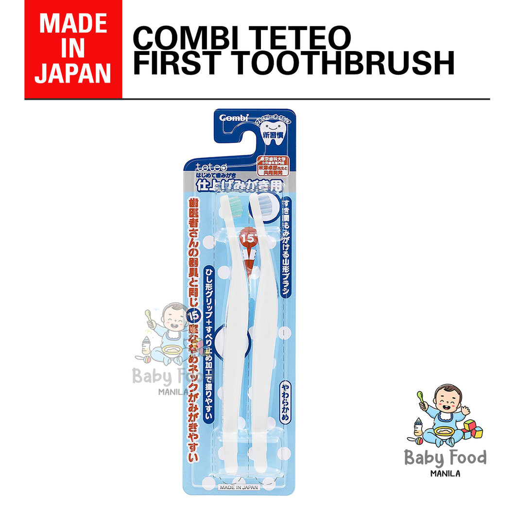 COMBI Teteo first toothbrush (15° angle)