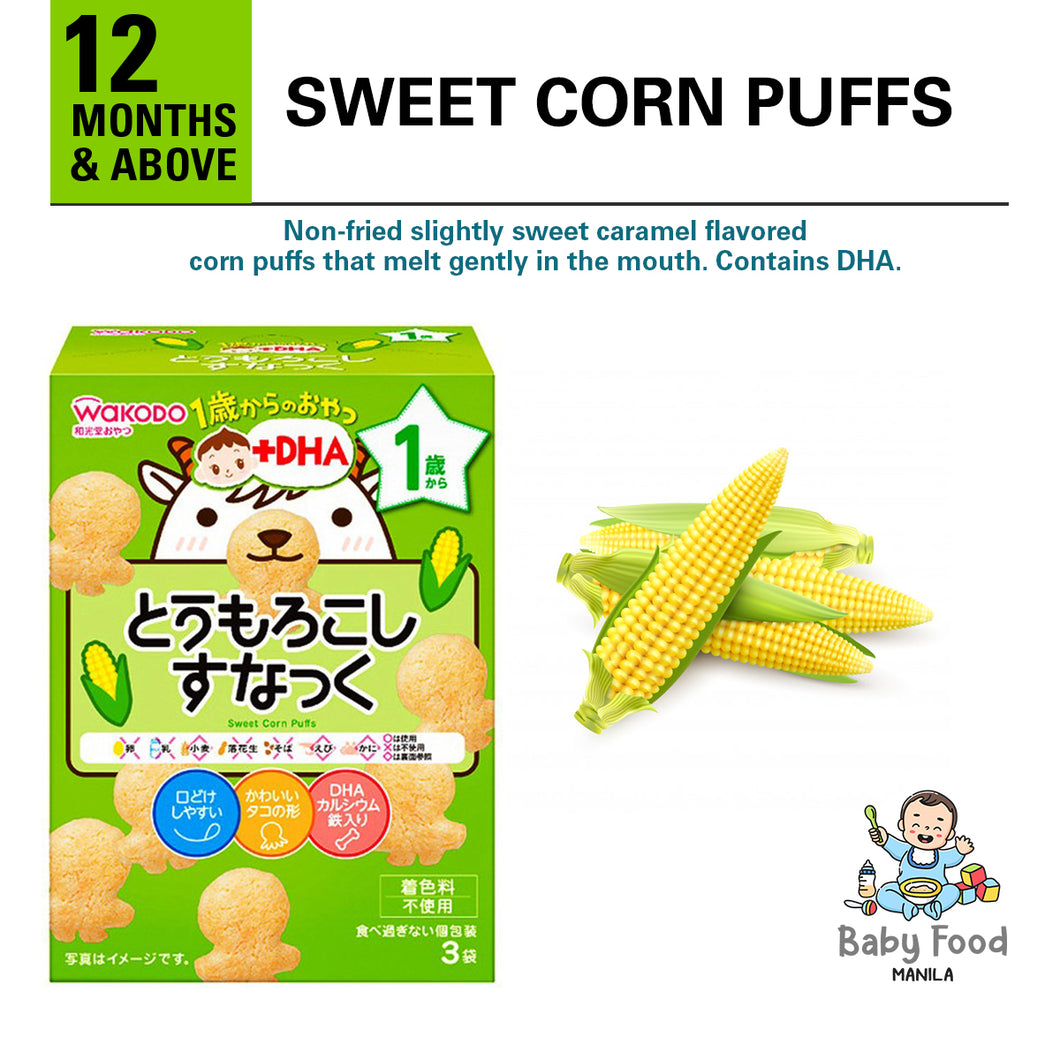 WAKODO Sweet corn puffs