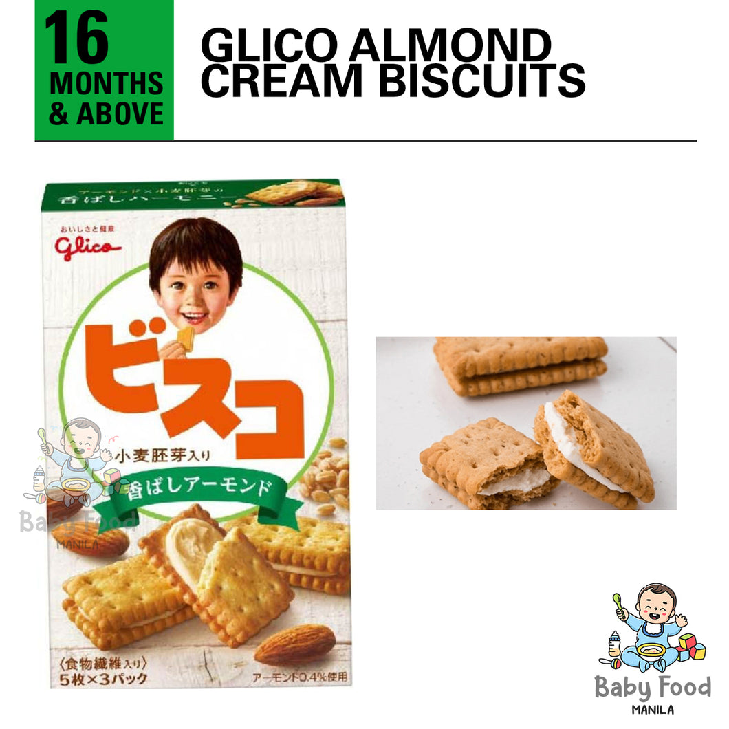 GLICO Bisco almond cream biscuits