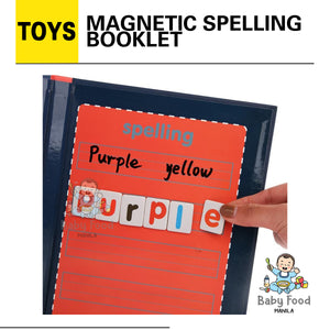 Magnetic Spelling booklet
