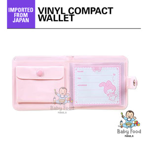 SANRIO Vinyl wallet (My Melody design)