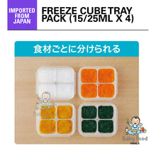 Load image into Gallery viewer, PIGEON Freeze cube tray (15/25ml x4)
