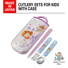 Load image into Gallery viewer, SKATER 3-piece cutlery set [PRINCESS SOFIA]

