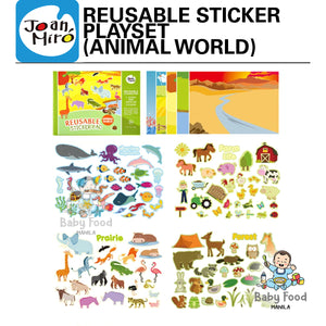 JOAN MIRO Reusable Sticker Play Set
