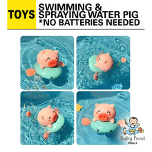 Load image into Gallery viewer, Swimming &amp; Spraying water pig bath toy

