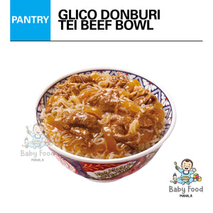 GLICO Donburi Tei Gyudon Beef Bowl [200G]