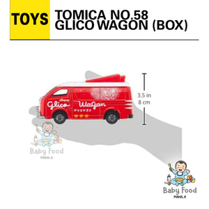 TOMICA: NO.58 Glico wagon (box)