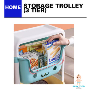 Kid's Storage trolley (3-tier)