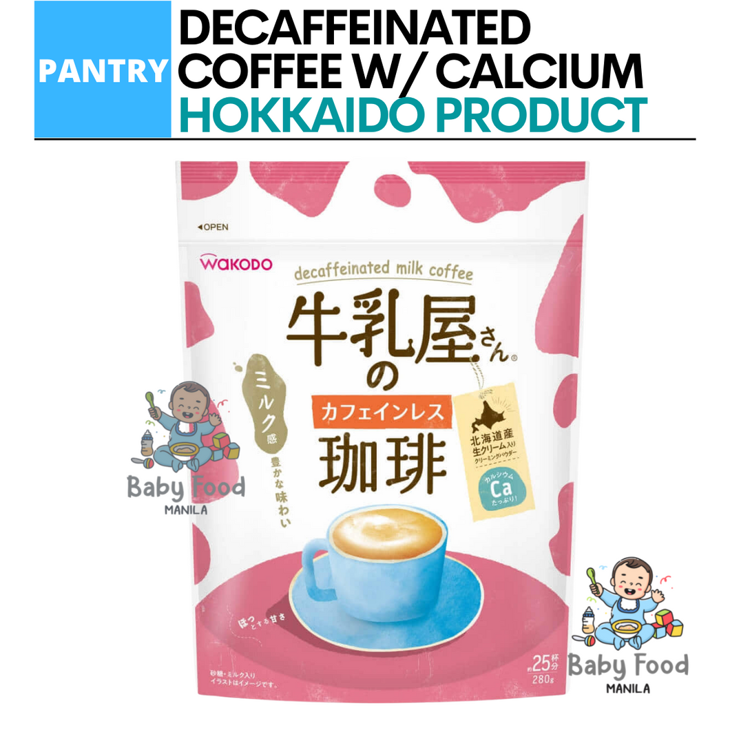 WAKODO Decaffeinated Coffee/Milk tea [320g]