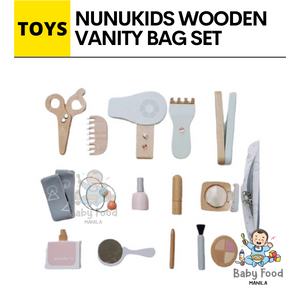 NUNUKIDS Wooden Vanity kit set